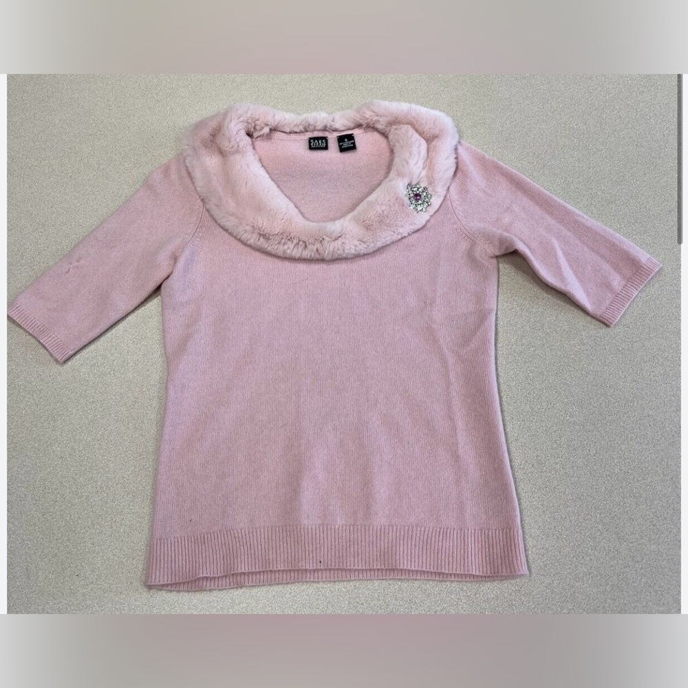 ISO - Not for Sale! Anyone selling a *Real fur trimmed sweater like this?